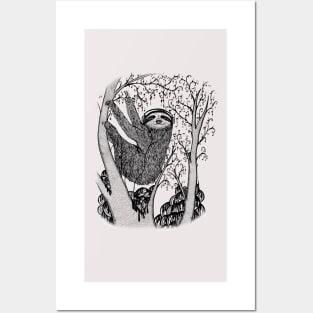 PEACE-TOED SLOTH Posters and Art